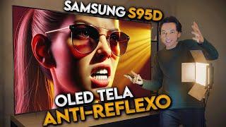 ESSA é a TV OLED PERFEITA da SAMSUNG? Testamos a OLED S95D de 2024!!