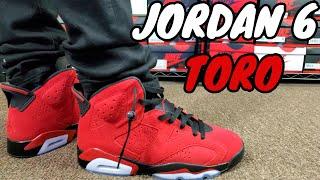 AIR JORDAN 6 TORO  REVIEW & ON FEET