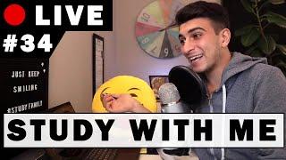  STUDY WITH ME 10 HOURS LIVE Study Session - ادرس معي - [ Pomodoro 50/10 ] First Year Dentistry