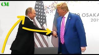 Trump YANKS Putin's Arm - AGGRESSIVE Handshake At G20 | Social Coach Explains