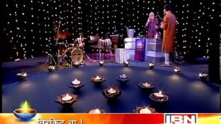 living legend TRILOK GURTU on IBN LOKMATshow TIRKIT DHA by Vinayak Gaikwad