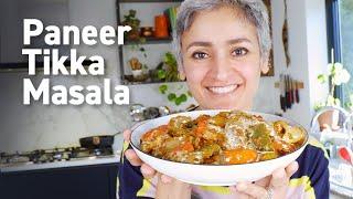 VEGETARIAN FEAST OF PANEER TIKKA MASALA | How to make masala paneer | Food with Chetna