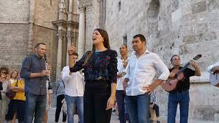 Noèlia Llorens "Titana"  (Per la del U)   - Dia del Cant valencià d'Estil 2022 Plaça de la Reina