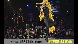 When DANCERS Turn SUPER SAIYAN | Dance Battle Compilation 