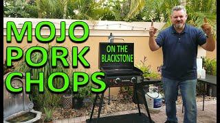 Mojo Pork Chops on the Blackstone Griddle | COOKING WITH BIG CAT 305