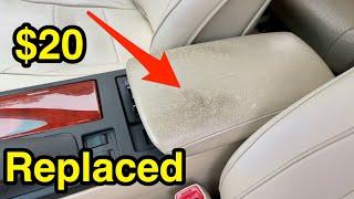 How to replace armrest cover in your car for just $20.