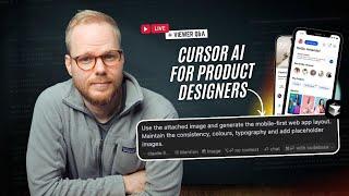 Design Engineering with Cursor AI for Product Designers - #UXLivestream and Q&A