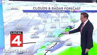 Metro Detroit weather forecast Nov. 27, 2024 -- 6 a.m. Update