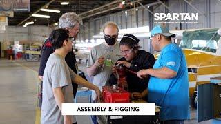 Building control cables at Spartan College