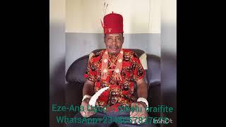 Ogbuefi EZE-ANA Ugochi tubelu oraifite Odinana temple