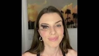 Julia Fox eye makeup tutorial