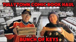 Huge Comic Book Haul with Bunch of Keys from TullyTown Comic Show