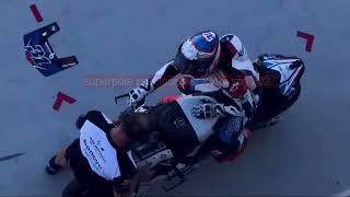 Superpole Practice WSBK Aragon 2024 Razgatlioglu  join all Ducati in top five