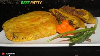 HOW TO MAKE JAMAICAN BEEF PATTIES with FLAKY CRUST