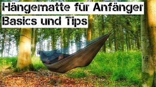 Hängematte für Anfänger Teil 1 - Die Hängematte an sich | Basics und Tips für die Outdoor Hängematte