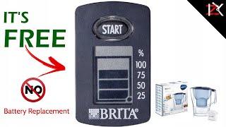 BRITA Water Filter Memo Timer is FREE | NO NEED TO REPLACE BATTERY | How To Change Brita Timer