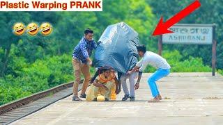 Plastic Warping People PRANK | So Funny Videos | Try To Not Laugh | ComicaL TV