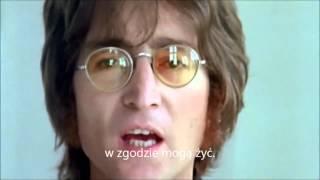 John Lennon: Imagine / Wyobraź sobie - Tłumaczenie PL.