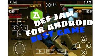 How to play and download def jam for android phone