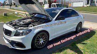 2021 C63 S - CSF Heat Exchanger Unboxing + Took It Street Racing!!