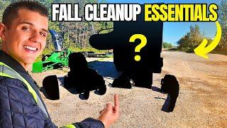 $35,000 Fall Cleanup & Leaf Removal Equipment Setup