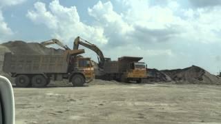 XCMG Off Highway Dump Truck @ Sand Mining Site