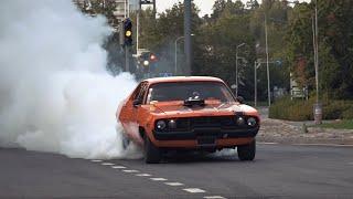 Best Muscle Car Burnouts & Sounds 2023!