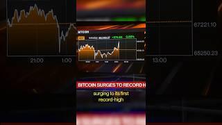 Bitcoin Surges to First Record-High Since 2021
