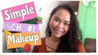 BACK TO SCHOOL MAKEUP + QUICK AND EASY MAKEUP 2018 | Simply Yosh