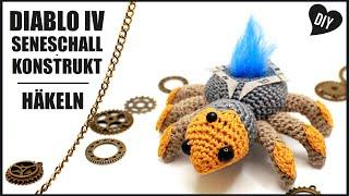 Diablo IV Seneschall-Konstrukt häkeln | Häkelanleitung - Amigurumi - DIY Pfirsichteufel