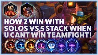 Gazlowe RoboGobo - HOW TO WIN WITH SOLOS VS 5 STACK WHEN U CANT WIN TEAMFIGHT! - B2GM Season 2 2024