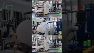 Máquina para fabricar pañuelos faciales de 6 líneas completamente automática