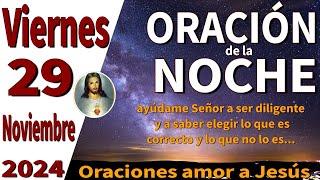 oración de la noche de hoy Viernes 29 de noviembre de 2024 - Éxodo 20:12