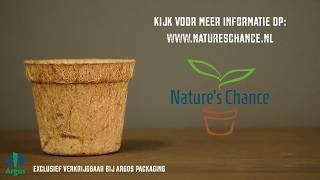 Nature's Chance - Coconut pot, THE alternative for plastic pots! (incl. subtitles)