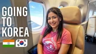 INDIA TO KOREA FLIGHT | My Experience