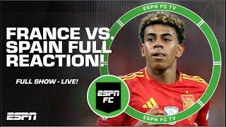  FULL REACTION  Lamine Yamal LEADS Spain past France in Euro 2024 | ESPN FC