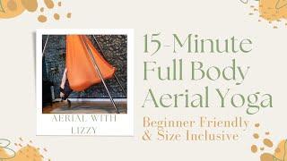 15-Minute Beginner Full Body Aerial Yoga Flow