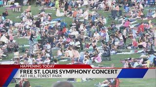 Free St. Louis Symphony Concert in Forest Park Wednesday