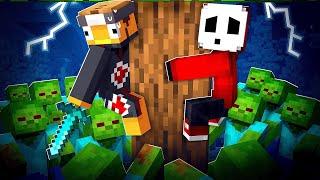 Surviving a REALISTIC ZOMBIE APOCALYPSE in Minecraft!