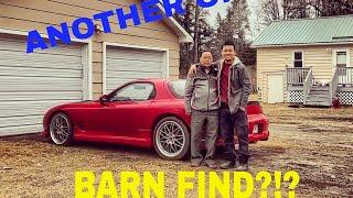 My dad bought me a "barn find" FD RX7! Sat for years!