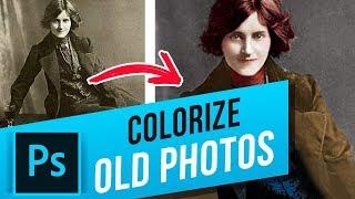 How to Colorize Old Photos in Photoshop