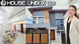 HOUSE UNBOX 63 •INSIDE A BRAND NEW & FURNISHED HOUSE FOR SALE WITH POOL IN ANGELES CITY PAMPANGA