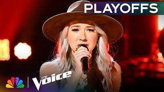 Christina Eagle Flexes Her Skills on Reba McEntire's "Fancy" | The Voice Playoffs | NBC