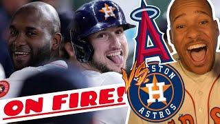 PAIR OF KINGS! || ANGELS VS ASTROS GAME 3 HIGHLIGHTS FAN REACTION