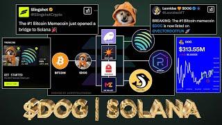 $DOG (Bitcoin) Now Available on Solana, Slingshot, VectorDotFun (HUGE )