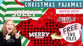 Christmas Pajamas: Free Files to Make Family PJs for the Holidays