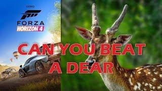 Forza Horizon 4 testing can you beat a dear