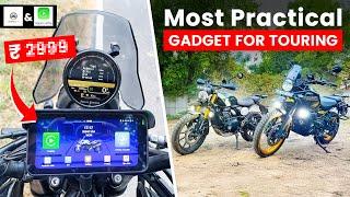 BEST Motorcycle Dash CAM - Aoocci C6Pro | TPMS for Himalayan 450 & Scrambler 400X