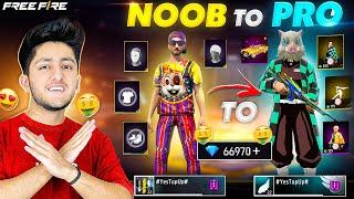 Free Fire Noob To Pro Account In 10 Minutes  Buying All New Events- Garena Free Fire