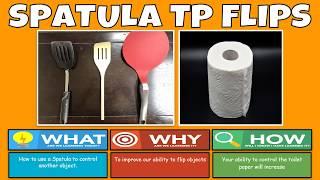 #HPEatHome Toilet Paper Spatula Flip Challenge